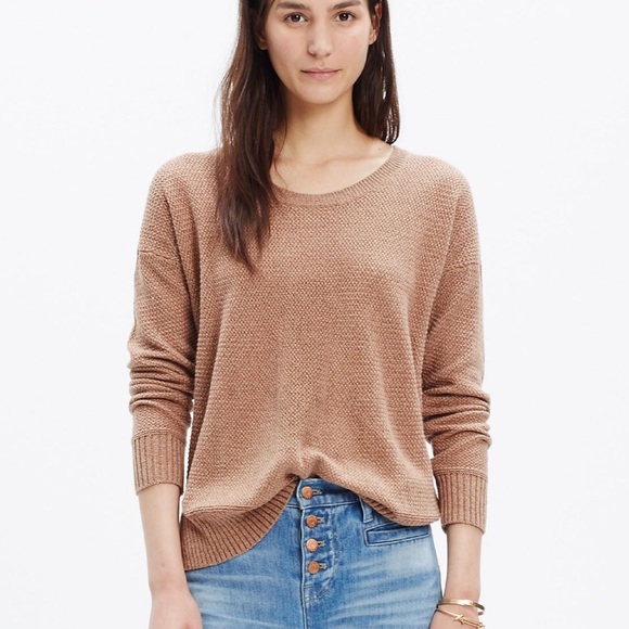Madewell Chronicle Texture Pullover Sweater - Picture 1 of 5